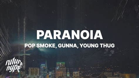 Pop Smoke – Paranoia Lyrics 